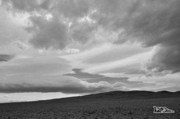 A arrebatadora patagônia, caminho para El Chaltén, na Argentina